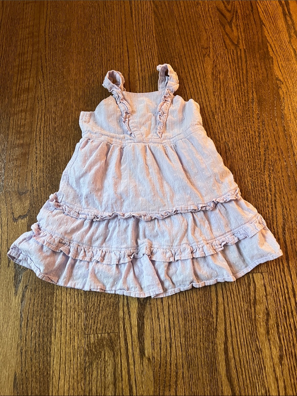 Gymboree Lined Lavender Ruffled Sundress